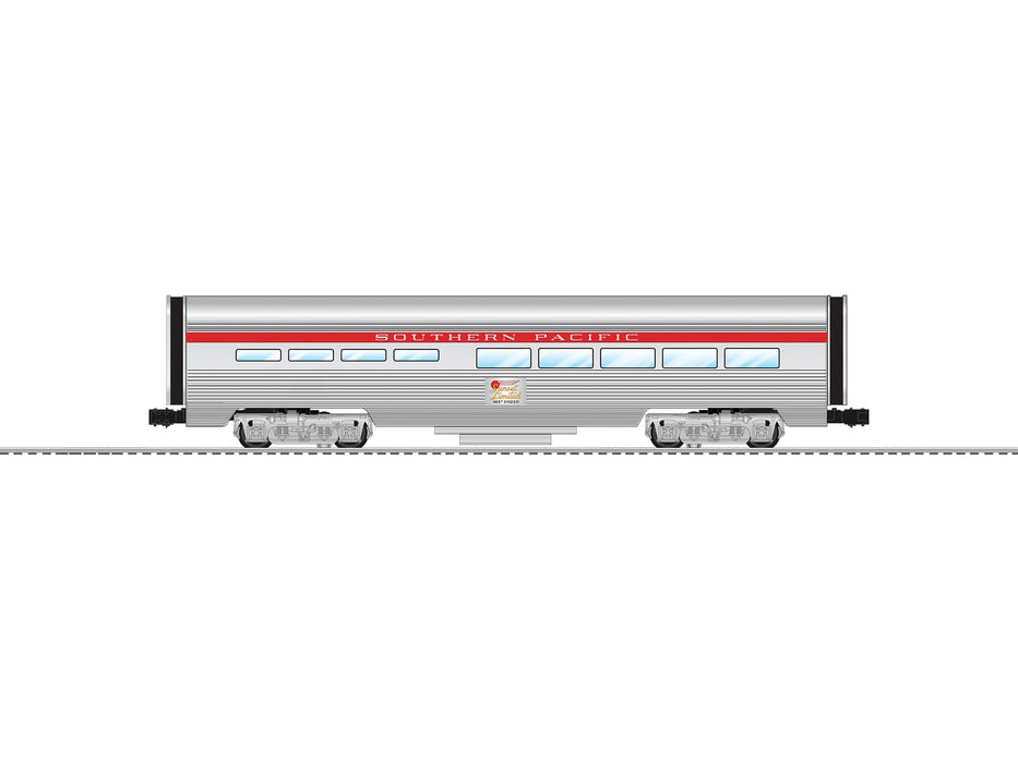 Lionel 2527750 O Gauge LEGACY StationSounds 15" Aluminum Diner Car Southern Pacific