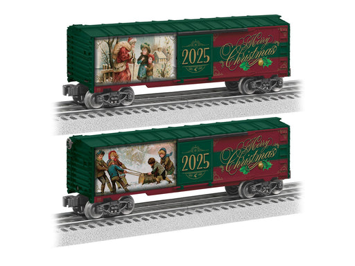Lionel 2528100 O Gauge 2025 Christmas Boxcar