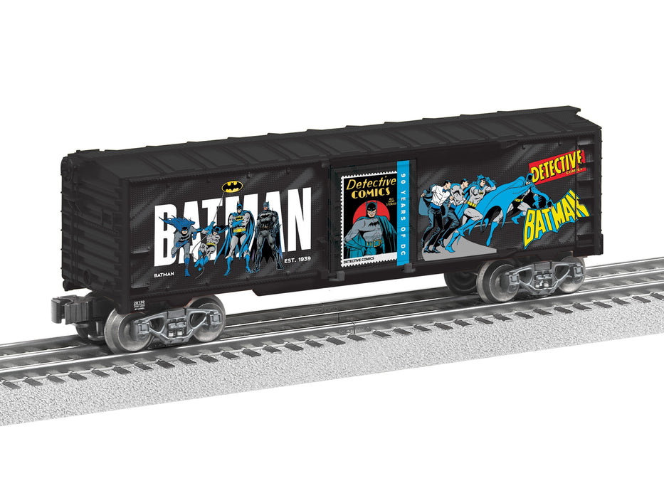 Lionel 2528150 O Gauge DC 90th Batman Boxcar
