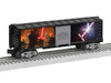 Lionel 2528270 O Gauge Star Wars Lightsaber Series Illuminated Boxcar (Kylo Ren v. Rey)
