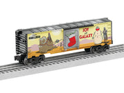 Lionel 2528290 O Gauge STAR WARS The Mandalorian Grogu Christmas Boxcar