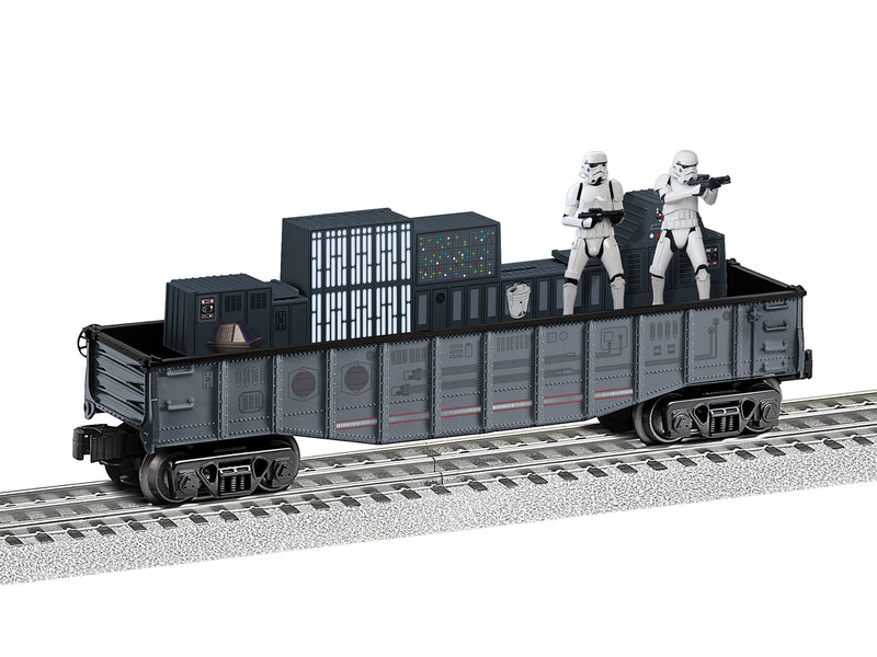Lionel 2528320 O Gauge Star Wars Stormtroopers Chasing Gondola
