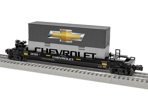 Lionel 2528380 O Gauge Chevy Max-Stack Well Car with Container Load