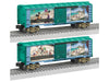 Lionel 2528430 O Gauge Thomas Kinkade Disney Mickey & Minnie In Florida Boxcar
