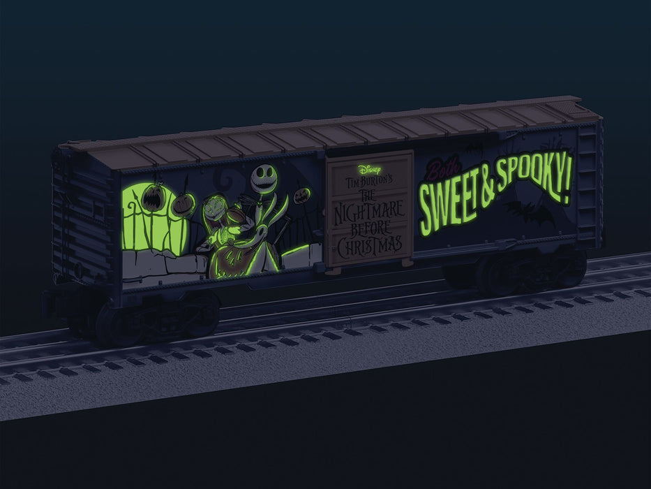 Lionel 2528490 O Gauge The Nightmare Before Christmas Halloween Boxcar