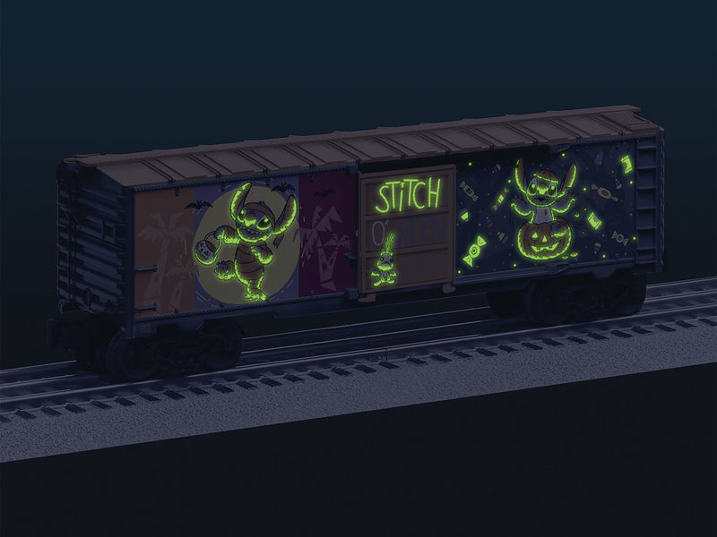 Lionel 2528500 O Gauge Disney Stitch Halloween Boxcar