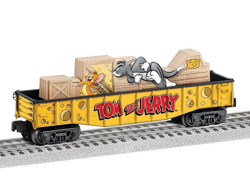 Lionel 2528520 O Gauge Tom and Jerry Chasing Gondola
