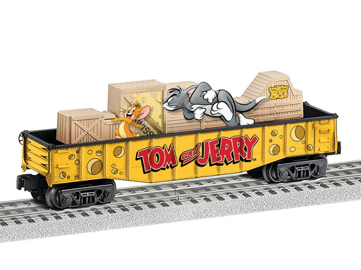 Lionel 2528520 O Gauge Tom and Jerry Chasing Gondola