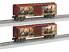 Lionel 2528540 O Gauge Thomas Kinkade Harry Potter Hogwarts Express Boxcar