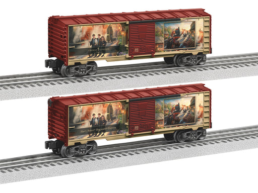 Lionel 2528540 O Gauge Thomas Kinkade Harry Potter Hogwarts Express Boxcar