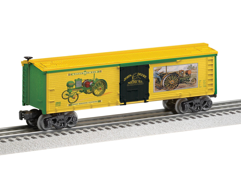 Lionel 2528630 O Gauge John Deere Waterloo Boy Reefer