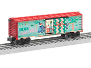 Lionel 2528730 O Gauge Lilo & Stitch Christmas Boxcar