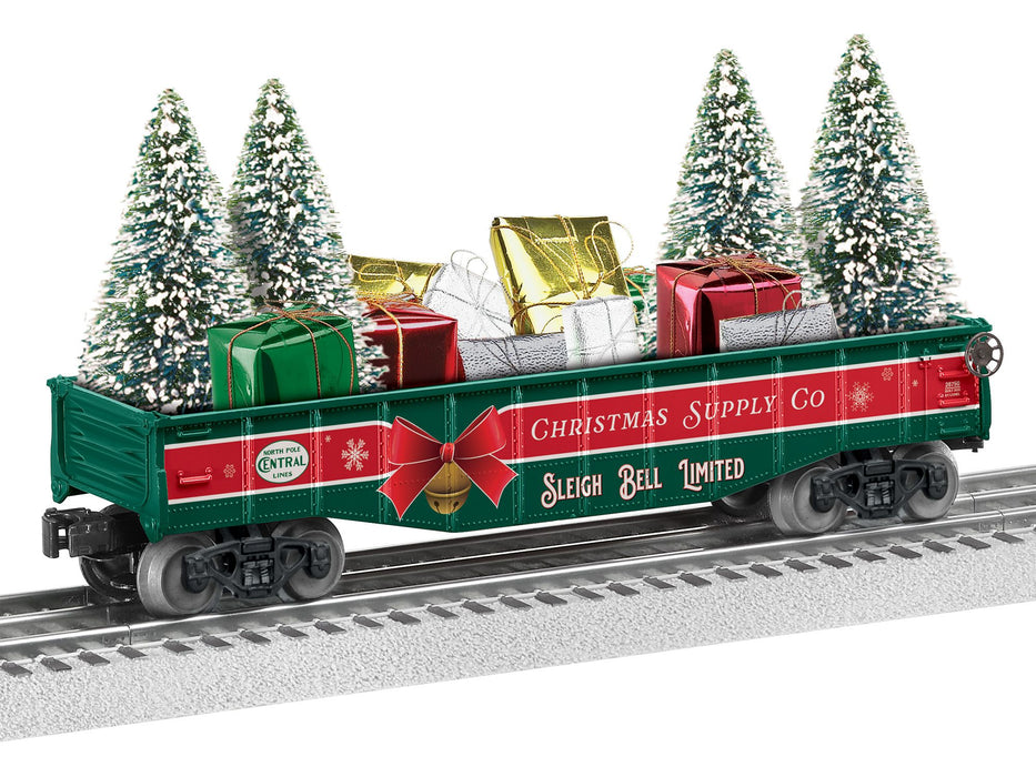 Lionel 2528750 O Gauge Christmas Gondola with Trees & Presents
