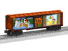 Lionel 2528800 O Gauge PEANUTS "It's The Great Pumpkin Charlie Brown" Illuminated TV Boxcar