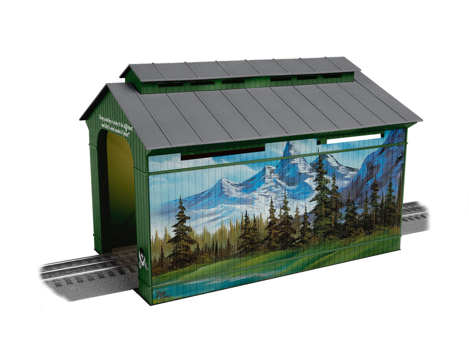 Lionel 2529080 O Gauge Bob Ross Covered Bridge