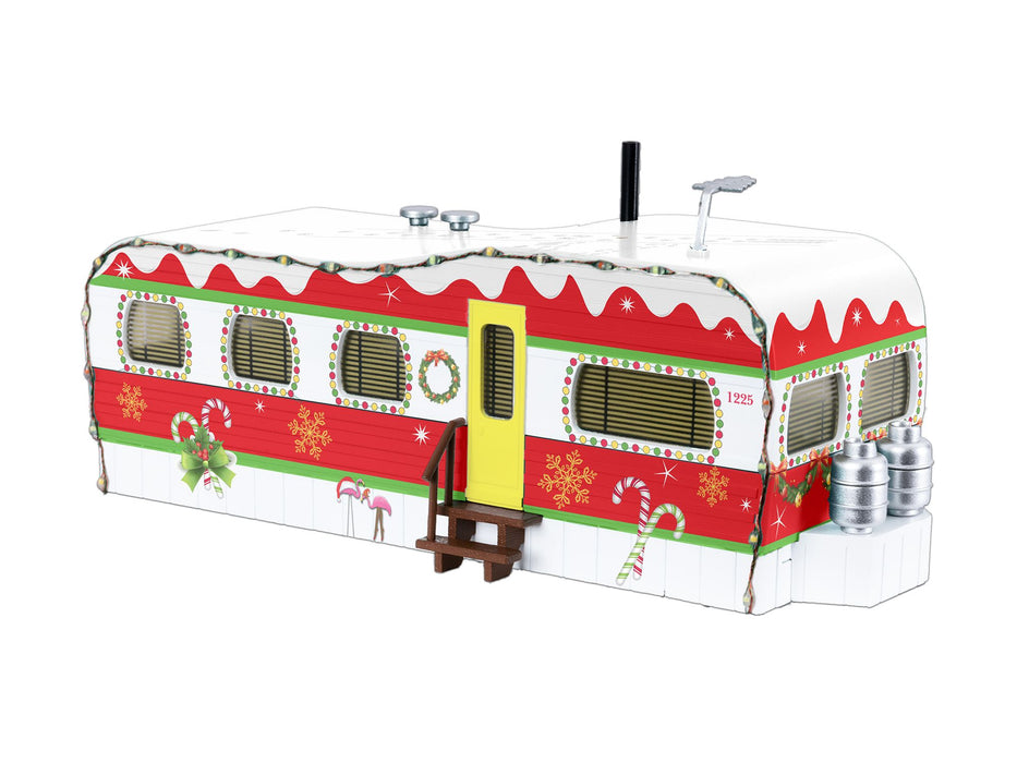 Lionel 2529190 O Gauge Christmas Trailer Home (Plug-Expand-Play)