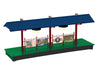 Lionel 2529110 O Gauge America/WWII Lighted Station Platform (Plug-Expand-Play)