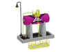 Lionel 2529150 O Gauge DC Comics Lexcorp Kryptonite Elevated Tank (Plug-Expand-Play)