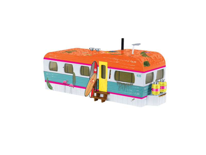 Lionel 2529210 O Gauge Beach Trailer Home (Plug-Expand-Play)
