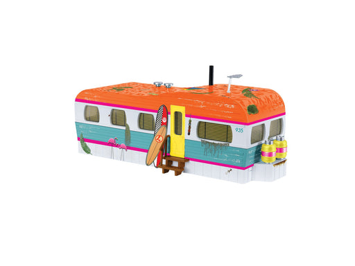 Lionel 2529210 O Gauge Beach Trailer Home (Plug-Expand-Play)