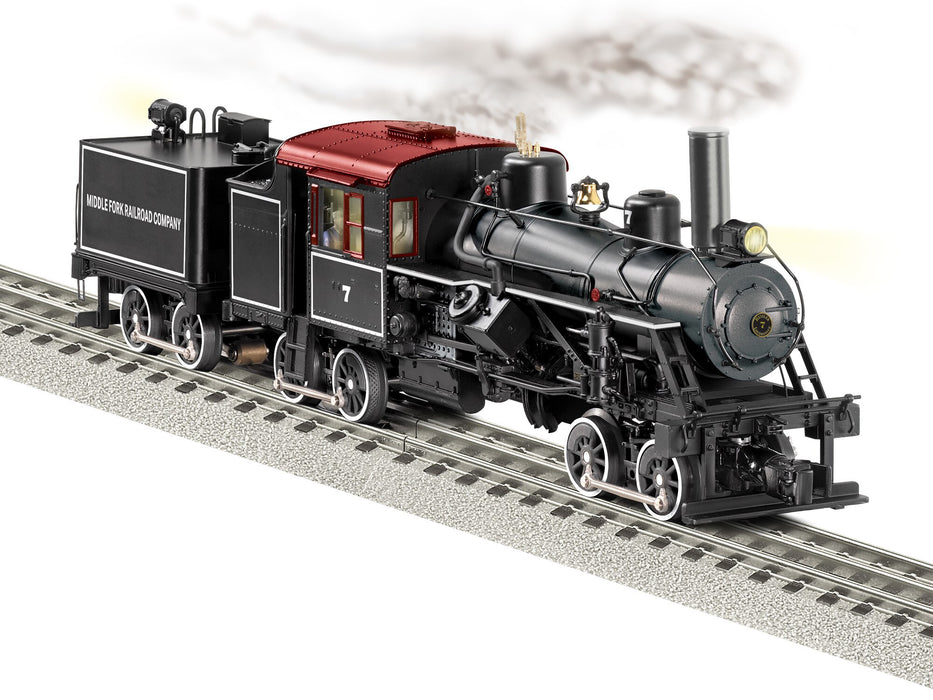 Lionel 2531550 O Scale LEGACY Heisler Steam Loco Middle Fork Railroad #7 (BTO)