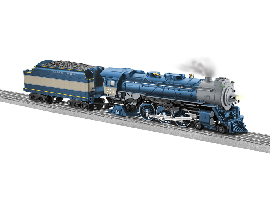Lionel 2532090 O Gauge LC+ 2.0 4-6-2 Pacific Steam Loco Texas & Pacific T&P 711