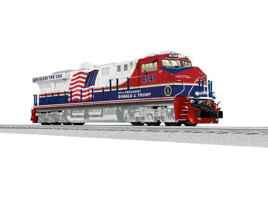 Lionel 2533047 O Gauge LEGACY GE ES44 President Trump 4547 (BTO)