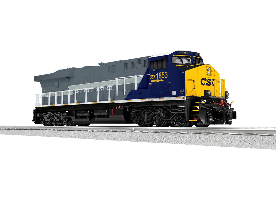 Lionel 2533559 O Gauge Non Powered GE ES44 CSX 1853 (New York Central Heritage BTO)