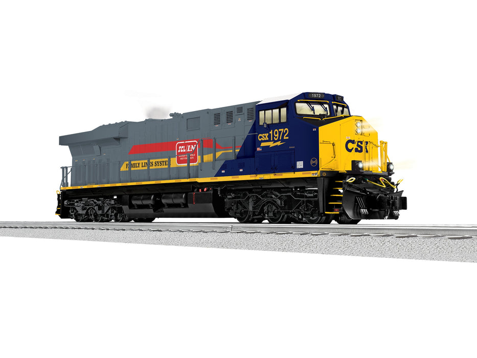 Lionel 2533561 O Gauge LEGACY GE ES44 CSX 1972 (Family Lines Heritage BTO)
