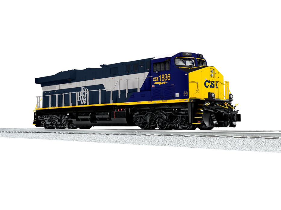 Lionel 2533579 O Gauge Non Powered GE ES44 CSX 1836 (RF&P Heritage BTO)