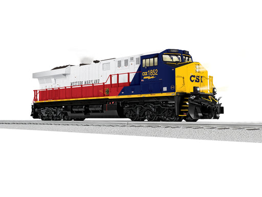 Lionel 2533581 O Gauge LEGACY GE ES44 CSX 1852 (Western Maryland Heritage BTO)