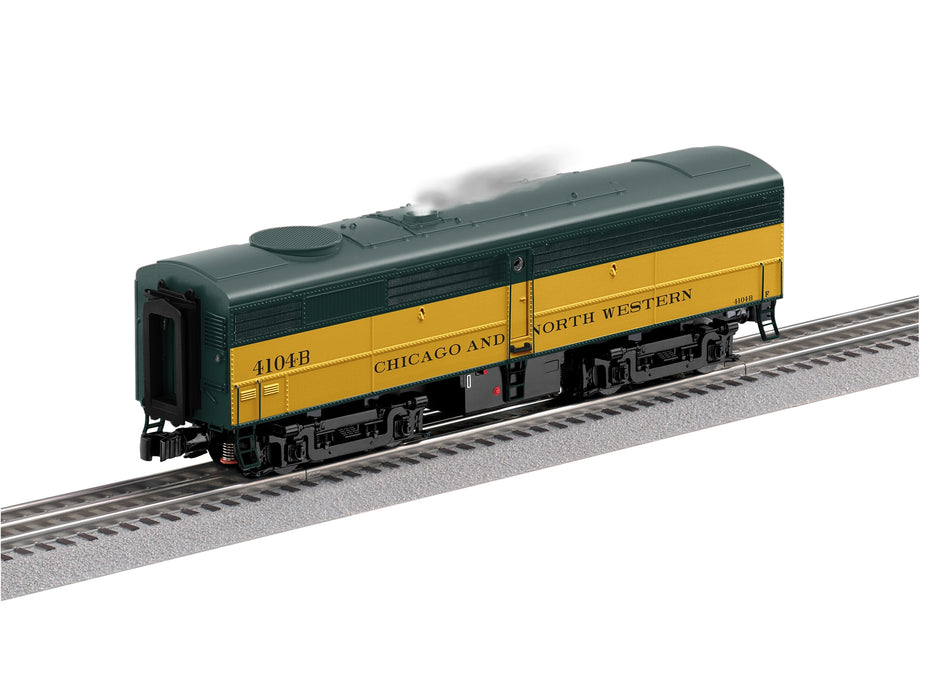 Lionel 2533909 O Gauge LEGACY ALCo FB-2 Chicago & NorthWestern CNW 4104B (BTO with SUPERBASS)