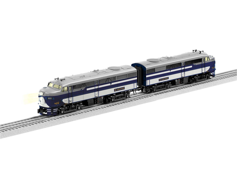 Lionel 2533920 O Gauge LEGACY ALCo FA-2 AA Set Wabash (BTO)