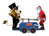 Lionel 2535010 O Gauge Lenny and Santa Handcar - Blue