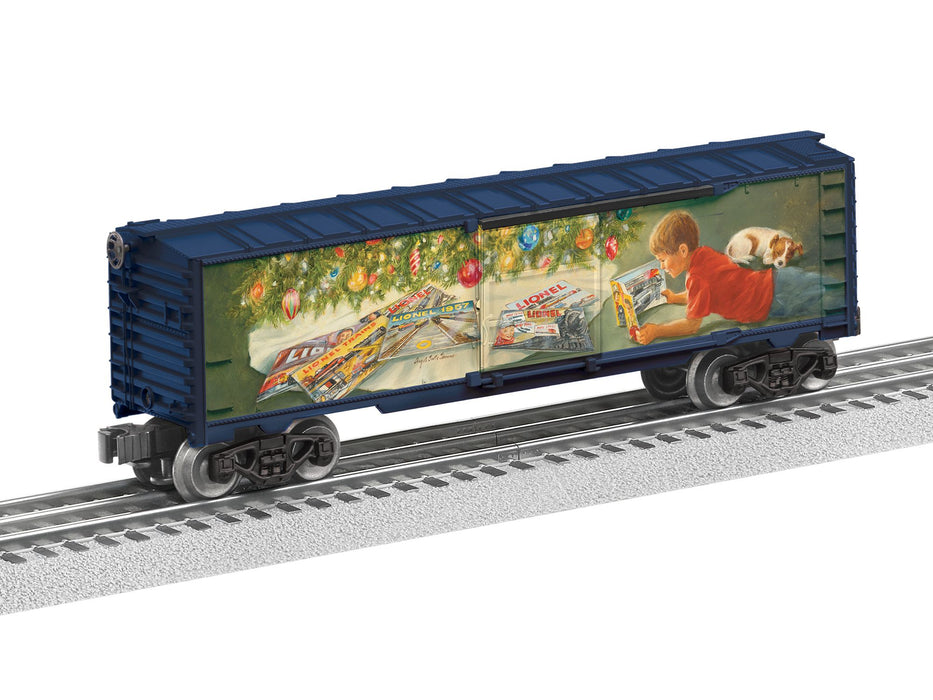 Lionel 2538020 O Gauge Angela Trotta Thomas Christmas Anticipation Boxcar