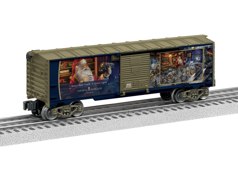Lionel 2538090 O Gauge Santa's Final Touch A Lionel Legacy Boxcar