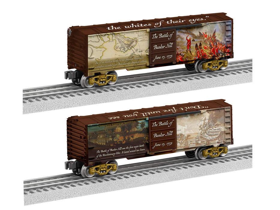 Lionel 2538140 O Gauge American History Battle of Bunker Hill 250th Anniversary Boxcar