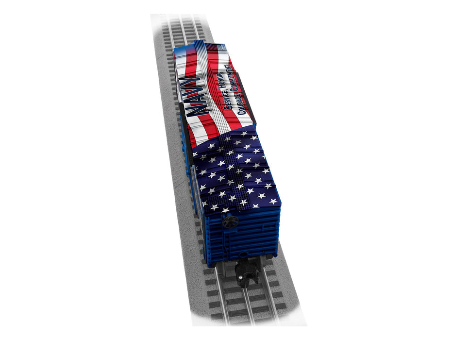 Lionel 2538160 O Gauge American History US NAVY 250th Anniversary Boxcar