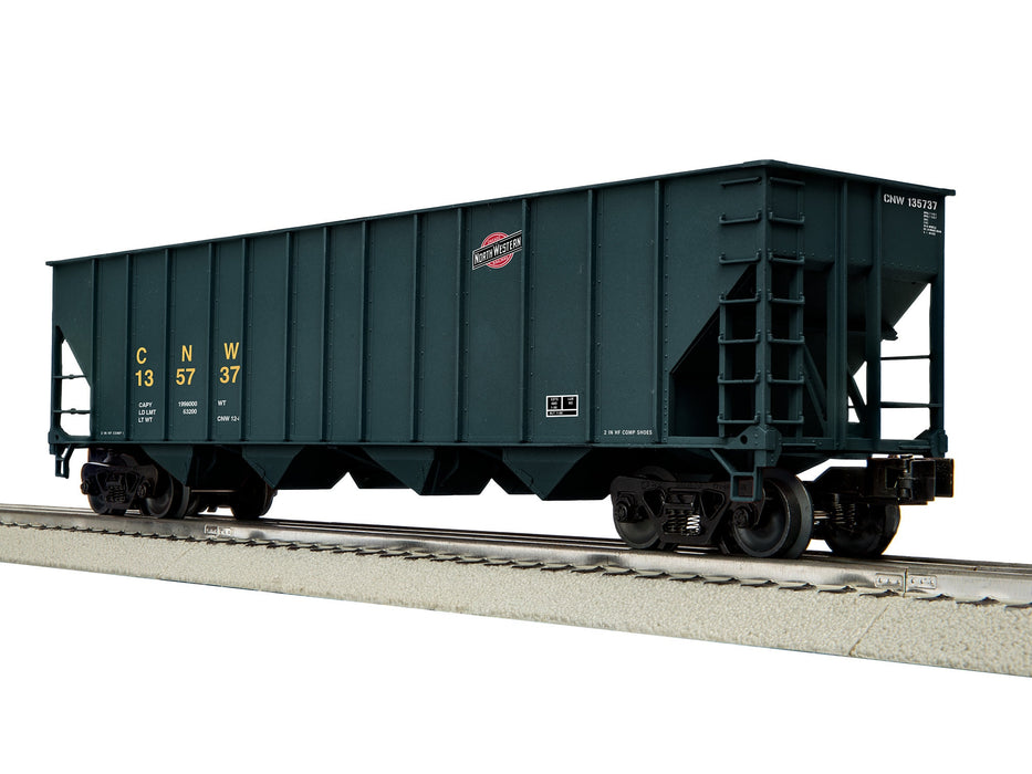 Lionel 2542259 O Scale LionScale 4 Bay Hopper Chicago & NorthWestern CNW 135737