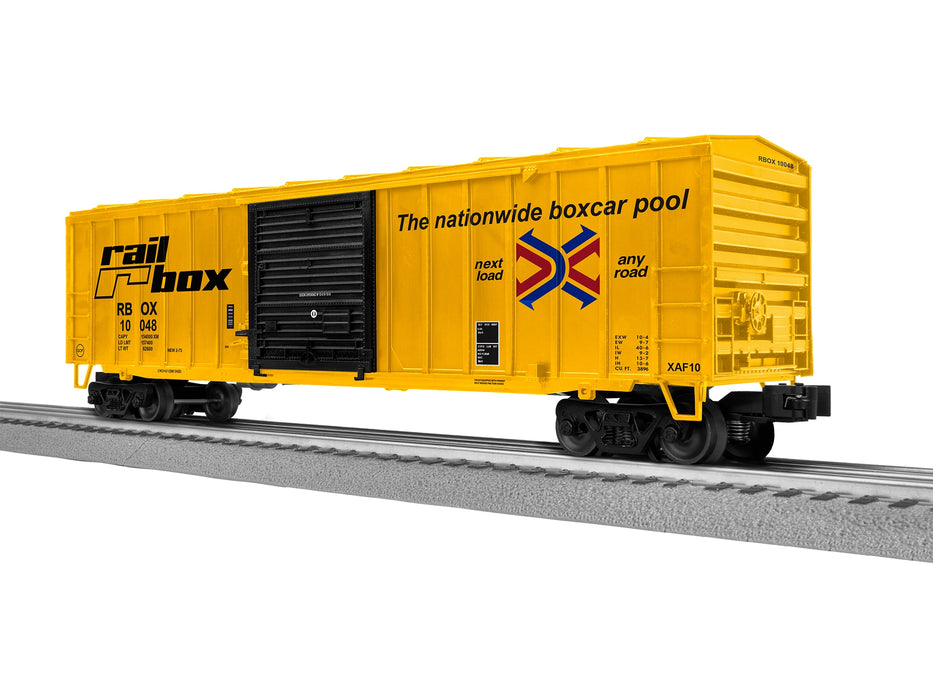 Lionel 2542291 O Scale LionScale ACF 50' Boxcar Railbox RBOX 10048