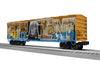 Lionel 2542302 O Scale LionScale ACF 50' Boxcar Railbox RBOX 32534 (Weathered with Graffiti)
