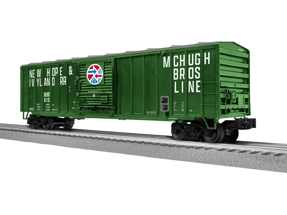 Lionel 2542330 O Scale LionScale ACF 50' Boxcar New Hope & Ivyland NHIR 615