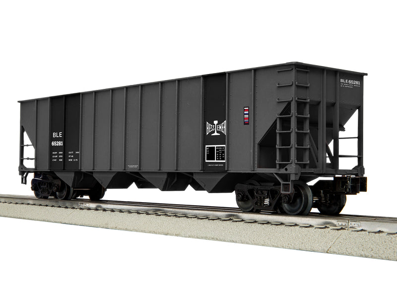 Lionel 2542470 O Scale LionScale 4 Bay Hopper Bessemer & Lake Erie B&LE 3 Pack A