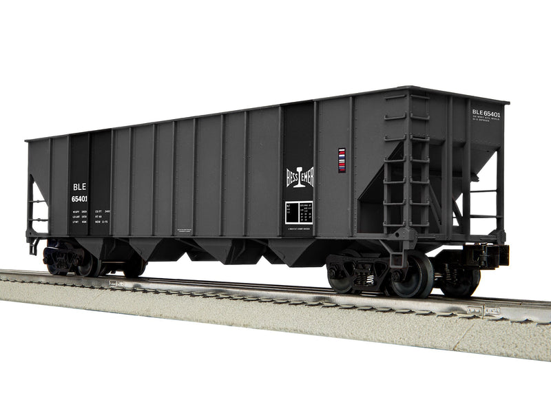 Lionel 2542475 O Scale LionScale 4 Bay Hopper Bessemer & Lake Erie B&LE 3 Pack B