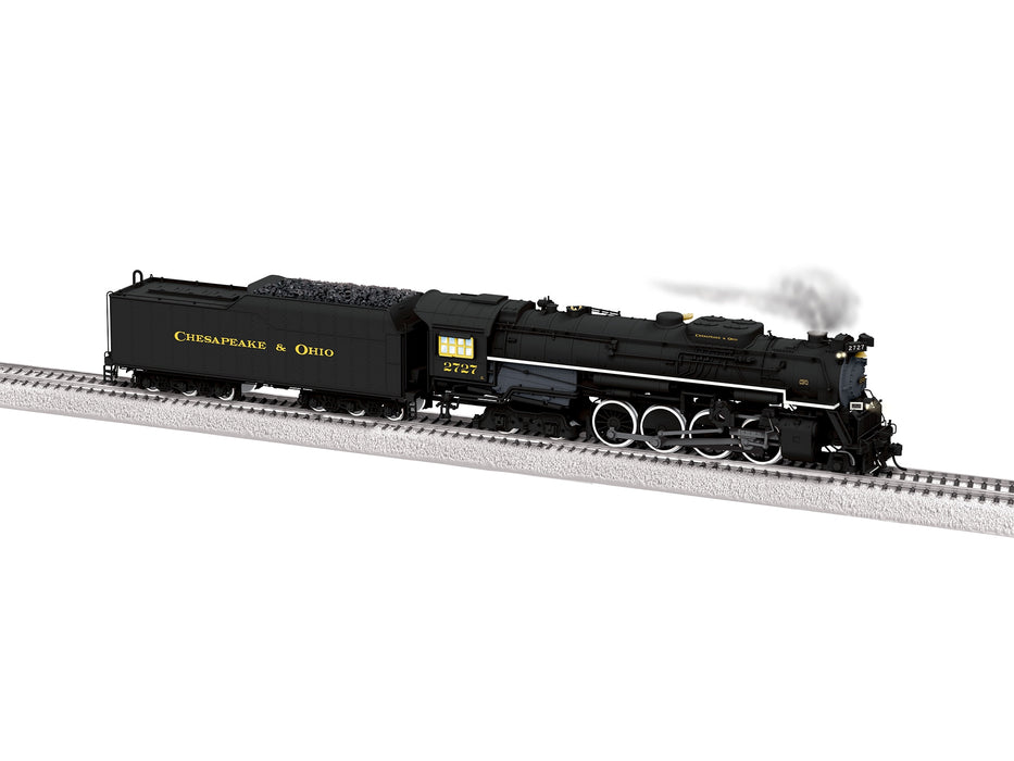Lionel 2562011 HO Scale 2-8-4 Kanawha Steam Loco Chesapeake & Ohio 2727 - DC