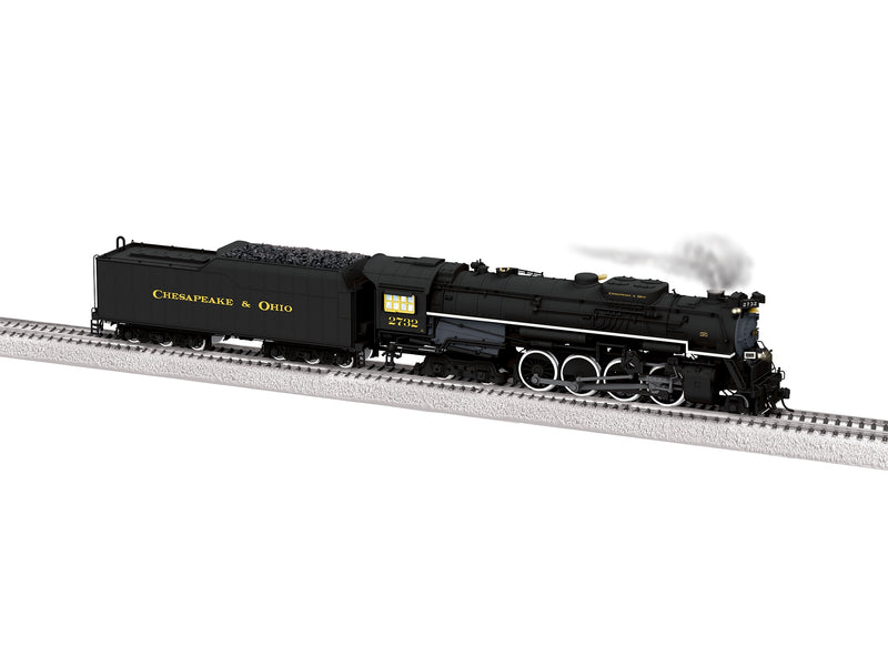 Lionel 2562012 HO Scale 2-8-4 Kanawha Steam Loco Chesapeake & Ohio 2732 - DC