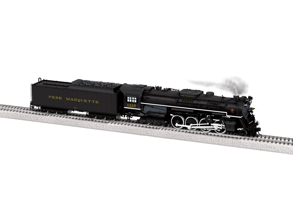 Lionel 2562080 HO Scale 2-8-4 Berkshire Steam Loco Pere Marquette 1225 - DC