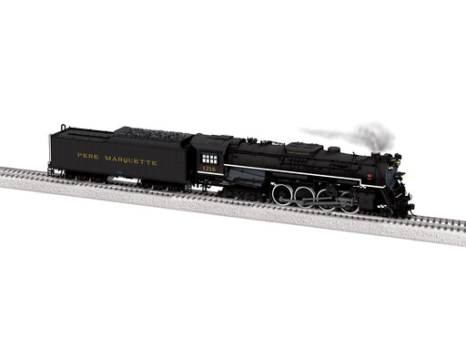 Lionel 2562091 HO Scale 2-8-4 Berkshire Steam Loco Pere Marquette 1216 - DC