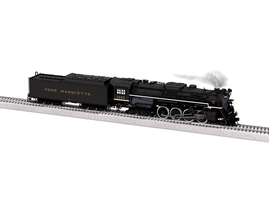 Lionel 2562092 HO Scale 2-8-4 Berkshire Steam Loco Pere Marquette 1223 - DC