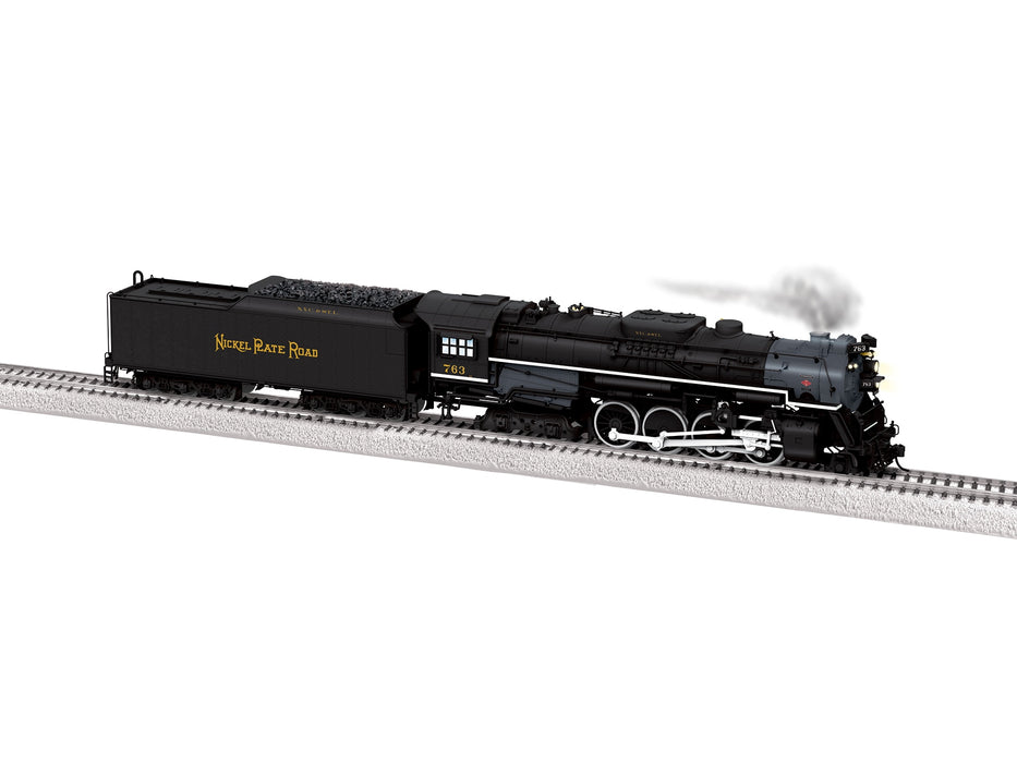 Lionel 2572052 HO Scale 2-8-4 Berkshire Steam Loco Nickel Plate Road NKP 763 with DCC & Sound (with Mars Light)